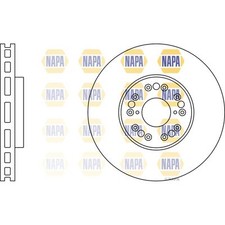 2x Brake Discs Vented Front