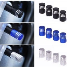 4PCS Alloy Tire Valve Air Dust Cover Stem Schrader Caps Wheel Car Truck SUV Bike