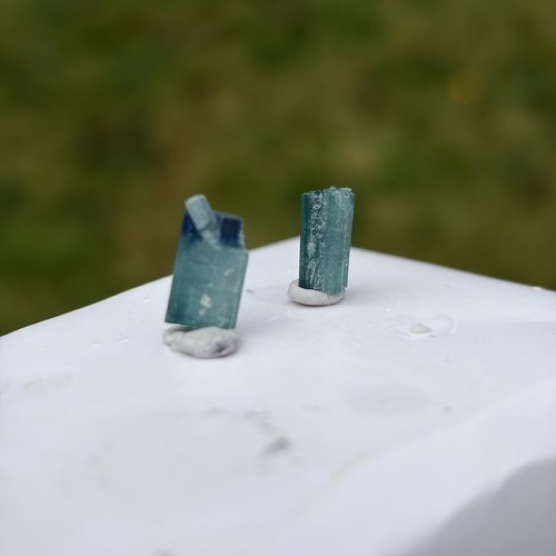 Natural blue tourmaline - natural,