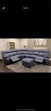 Ocean Blue Corner Sofa with