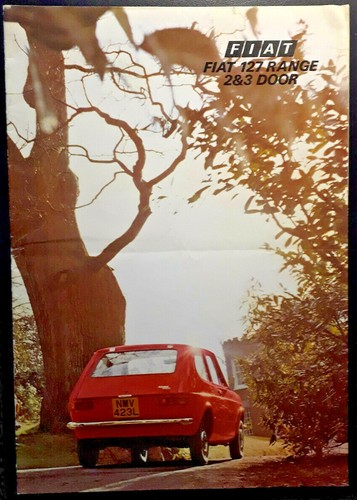 Fiat 127 brochure - brochure, 1973