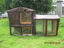 BUNNY BUSINESS GROVE HUTCH COVER COVERS TO FIT THE GROVE HUTCH & RUN RABBIT