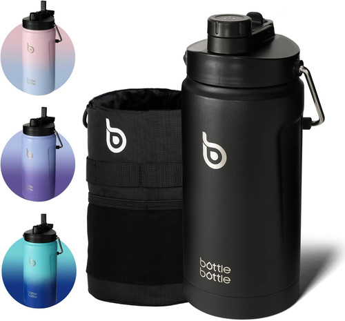Litre water bottle - litre, with