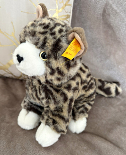 Steiff tabby kitten plush - steiff,