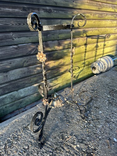 Antique victorian wrought iron - wrought,
