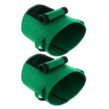  2 Pcs Potato Growing Containers Garden Felt Bags Outdoor Planting