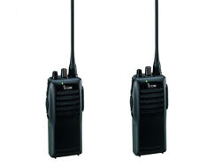 Pair of ICOM IC-F22  Handheld