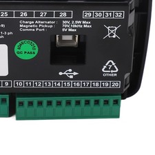 Generator Controller LCD 3 Phase Diesel Auto Mains Failure Control Self New
