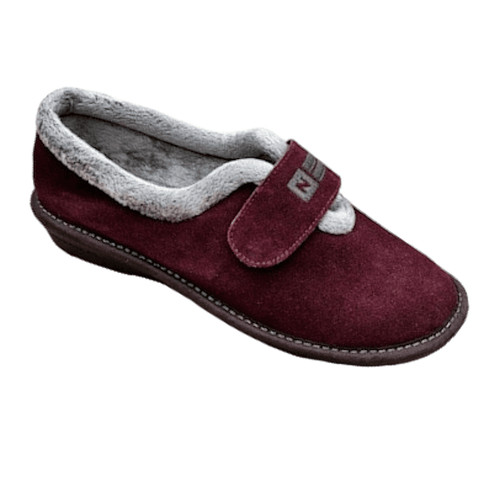 Womens full suede slipper with - womens,