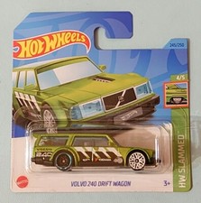 Hot Wheels. Volvo 240 Drift Wagon.  New Collectable Toy Model Car.  HW Slammed.