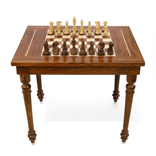 Chessmaster rosewood table - 30",