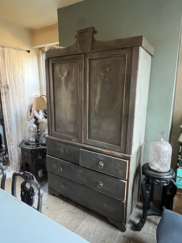 Large antique victorian - antique, linen