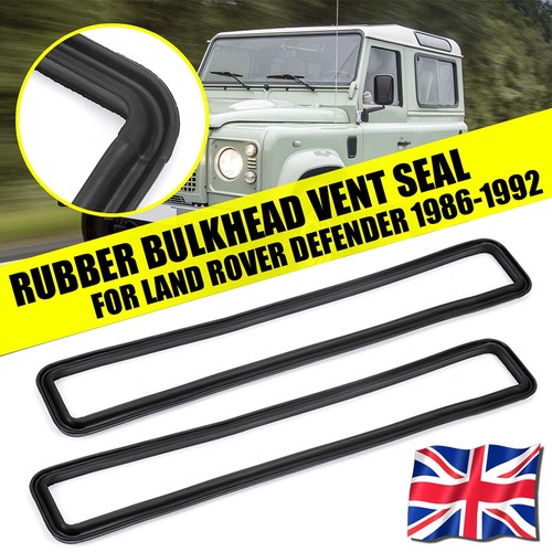 Pair bulkhead vent seal - pair, rubber
