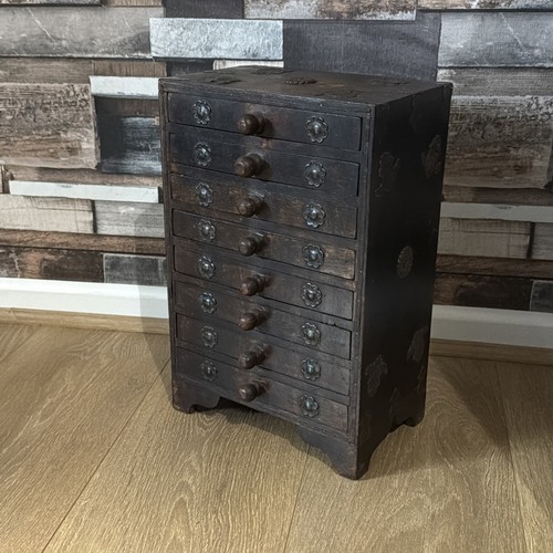 Vintage draw wooden - 8,