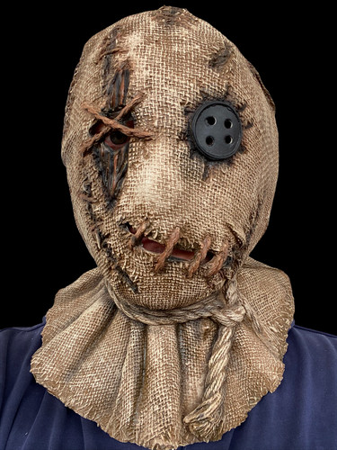 Scarecrow mask latex - scarecrow,