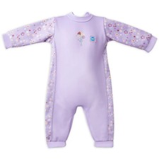 Splash About Baby Wetsuit - Warm In One Baby And Toddler - Lilac Spring - BNWT