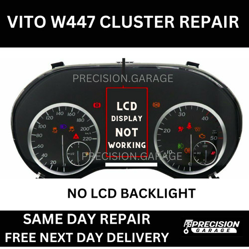 Mercedes vito w447 dash - vito, speedo