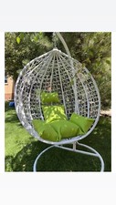 Hanging ChairGloria White Cocoon