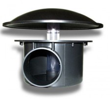 Floor Drain 110mm with Chamber Arch Garden Pond Koi Heavy Duty ABS Finish