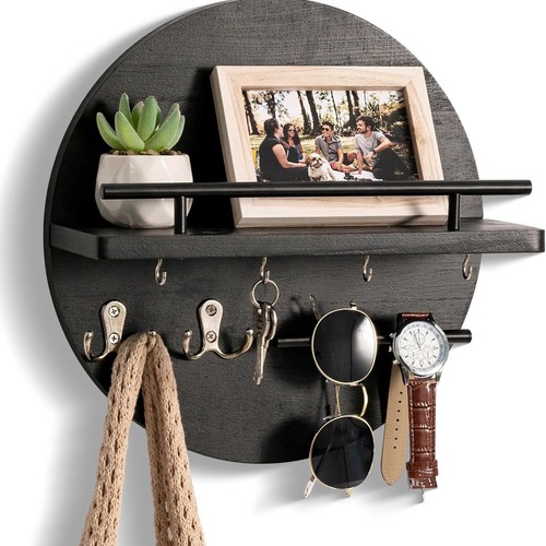 Wall mounted key shelf - mounted,