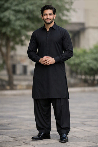 Men cotton kurta pajama set - men's,