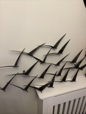 Vintage Mid Century Flock of