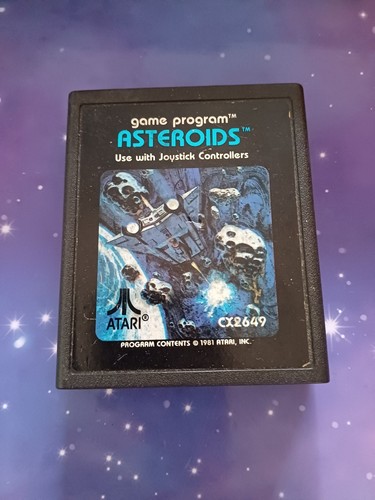 Atari 2600 asteroids - atari,