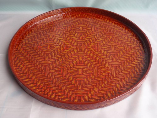 Rantai lacquerware tray sweet - rantai,