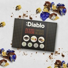 Diablo Chocolate Delight|No Added Sugar|Sugar Free|Gluten Free|Luxury Hamper115g