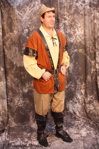 Medieval woodman costume robin - medieval,