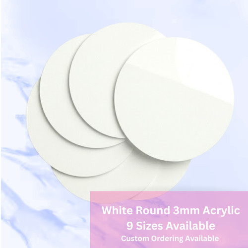 Round circle white - round,