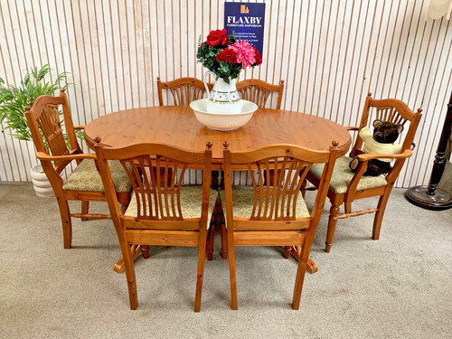 Ducal pine oval extending - ducal,