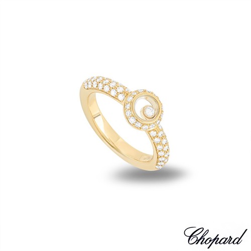 Chopard yellow gold happy - chopard,
