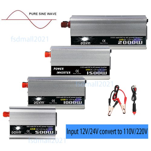 Inverter 12v 24v 110v 220v - to, 110v/220v