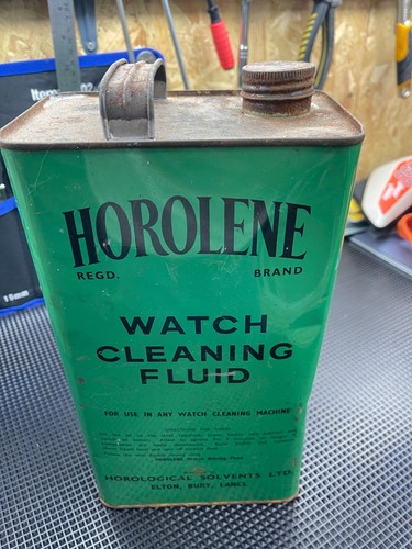 Horolene watch cleaning fluid - horolene,