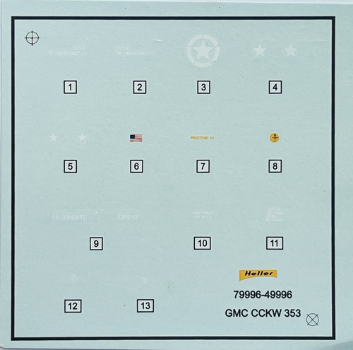 Decals gmc cckw - decals,