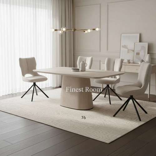 Davos beige ceramic oval - ceramic,