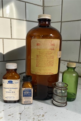 Lot vintage glass - of,