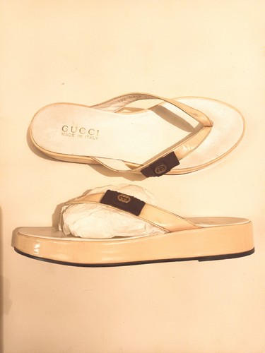 Gucci cream patent - cream, low