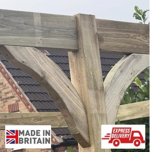 Wooden tanalised arched - 💥,