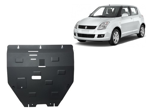 Steel skid plate sump guard - plate,