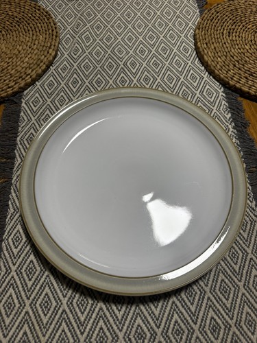 Denby linen dinner plate - denby,