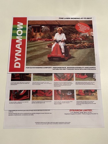 Honda dynamow rotary ride - dynamow, ride-on