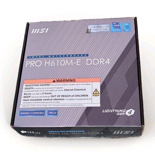 Msi pro h610m - msi,
