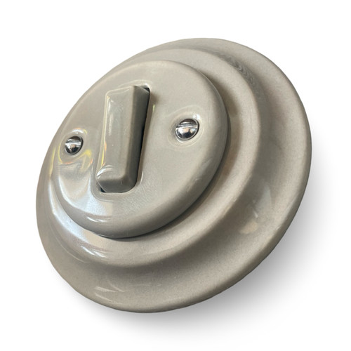 Grey ceramic porcelain - grey,