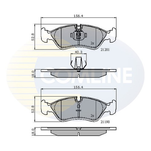 Brake pads set for vauxhall - set,