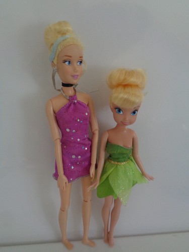 Disney tinkerbell dolls - tinkerbell, x