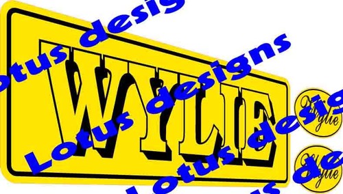 Wylie buckrake stickers - , /