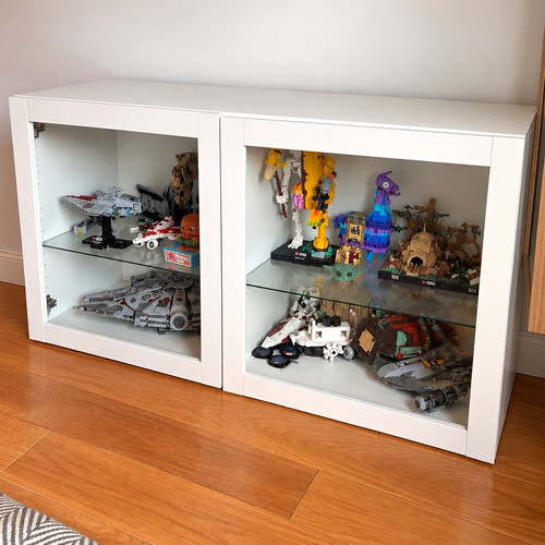 Ikea modern white display - white,