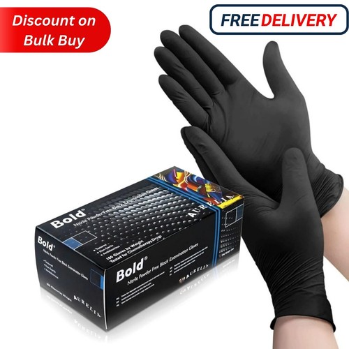 Bold black disposable nitrile - bold,